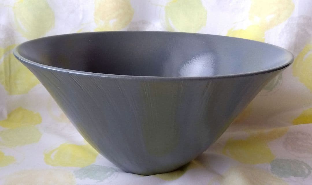 志野焼 花器 小崎一陽造 高さ19.5cm 共箱 志野焼 手付花入 小崎一陽造