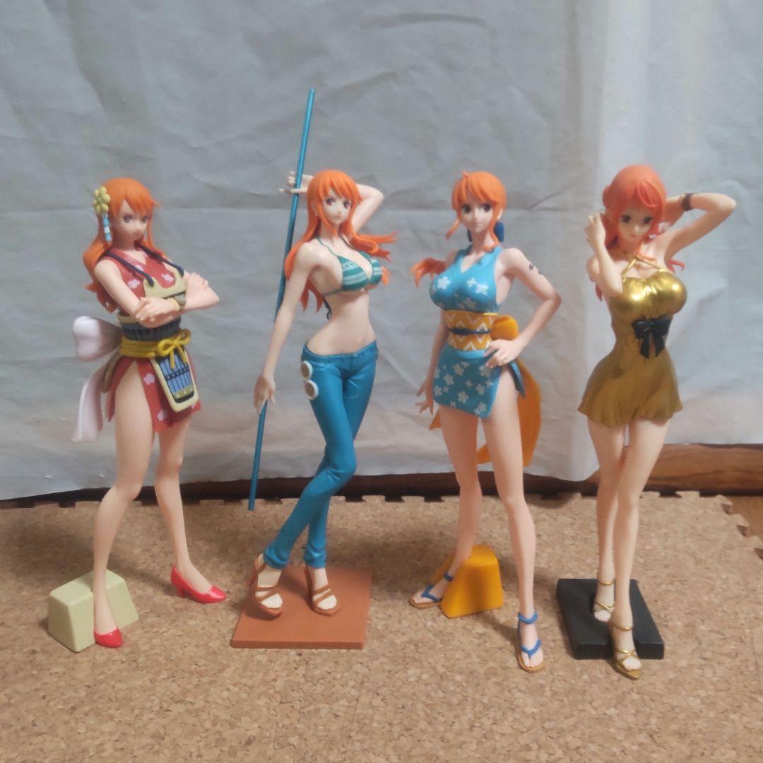 ワンピース フィギュア ナミ ４体セット メガハウス】「B-style」シリーズにナミの1/4スケールフィギュアが新