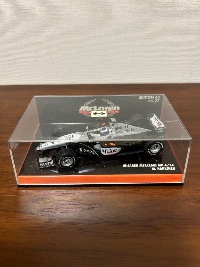 値下げ】ミニチャンプス1/43 マクラーレンメルセデスF-1ミニカー10台
