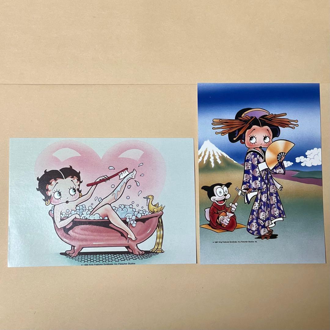 ポストカード】BETTY BOOP ベティちゃん ベティブープ - メルカリ