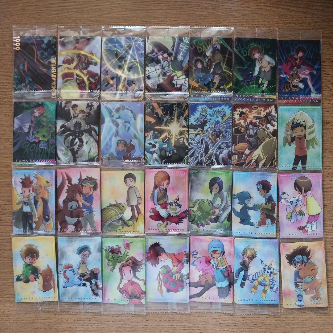 コンプ 28種 デジモン ビジュアルアートコレクション カード