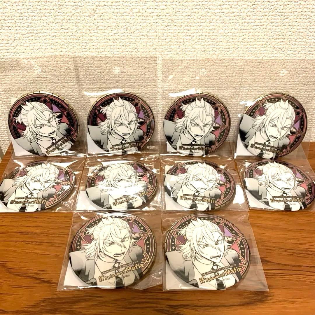 魔入りました！入間くん 魔フィア TSUTAYA 缶バッジ アスモデウス