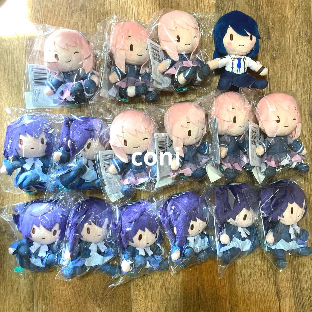 【未開封】 プロセカ　暁山　まふゆ　星乃　ふわぷち　ミニぬいぐるみ　16個セット プロジェクトセカイ カラフルステージ！ feat. 初音ミク ふわぷち ミニ