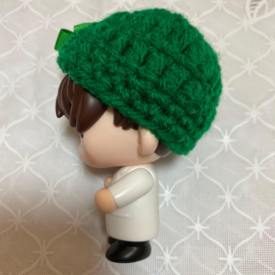 Snow Man 阿部亮平 すのチルソフビ 帽子 ニット帽 緑色 グリーン