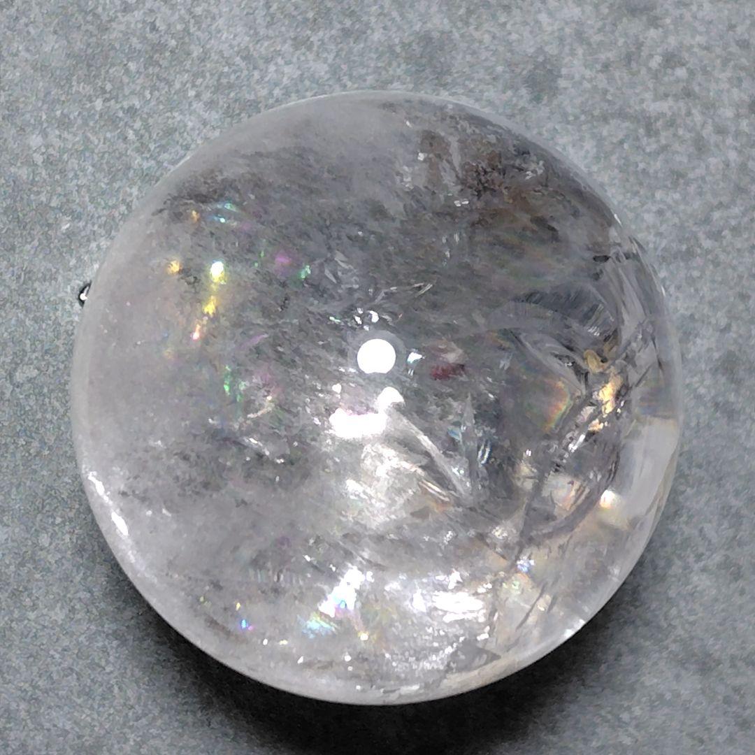 水晶玉 直径5.5cm クリアクォーツ 天然石 置物 浄化 - メルカリ