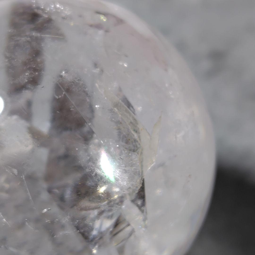 水晶玉 直径5.5cm クリアクォーツ 天然石 置物 浄化 - メルカリ