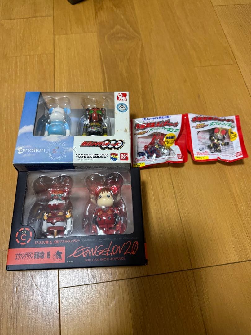 エヴァンゲリオンアスカ新劇場版破と仮面ライダーオーズセットBE