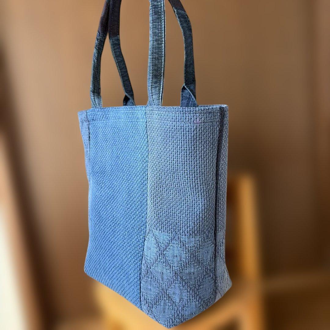 本藍染 剣道着 袴 リメイク トートバック ハンドメイド - メルカリ