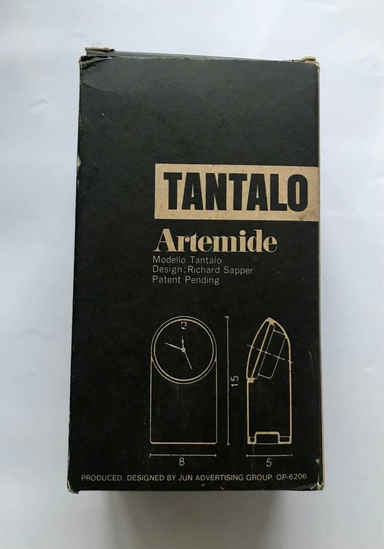 未使用】Artemide Tantalo 置時計 ジュンメン junmen - メルカリ