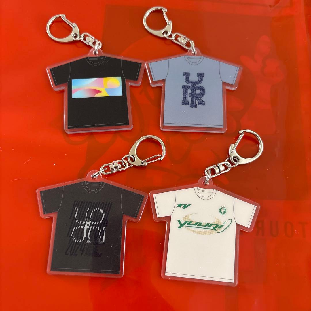 優里アジアツアー2025ランダムくじ アーカイブTシャツキーホルダー4つ