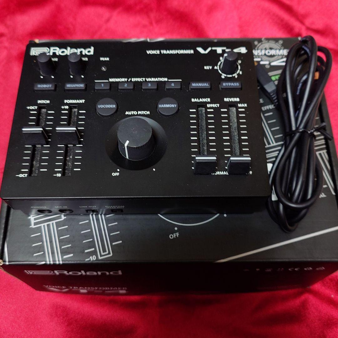 Roland ローランド ボイストランスフォーマー VT-4 Amazon.com: Roland VT-4 Vocal Transformer, Black : Musical Instruments