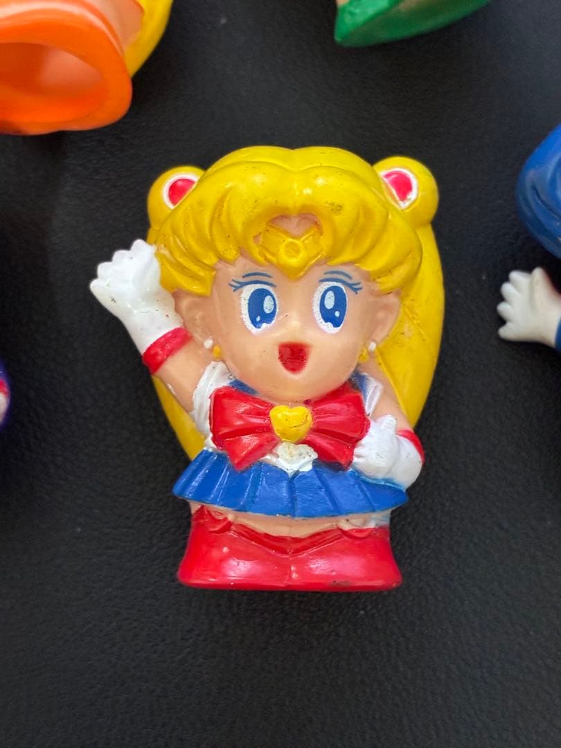 セーラームーン キャラクター 5体セット 指人形 1994 - メルカリ
