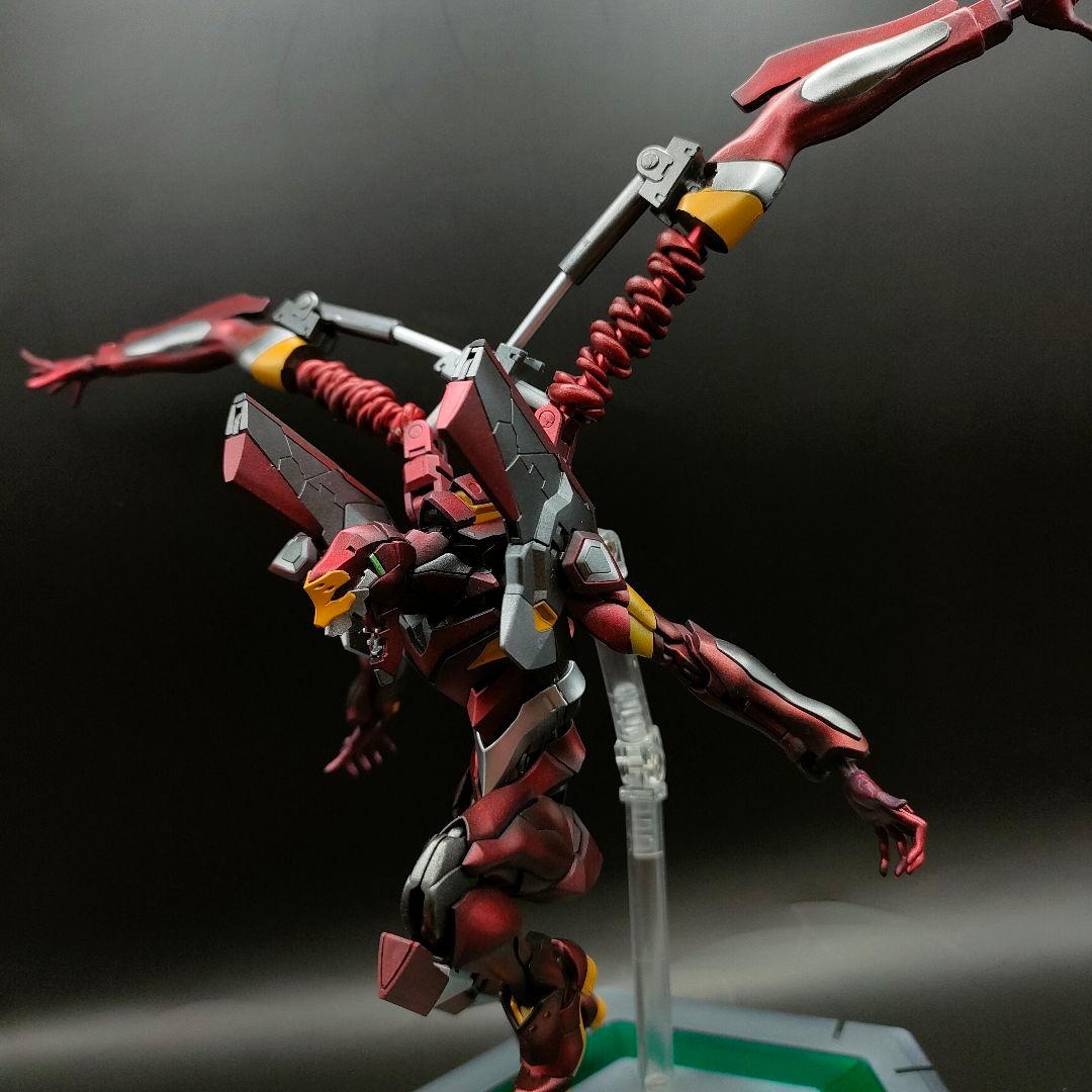 RGエヴァンゲリオン参号機 メタリック塗装 塗装完成品 プラモデル