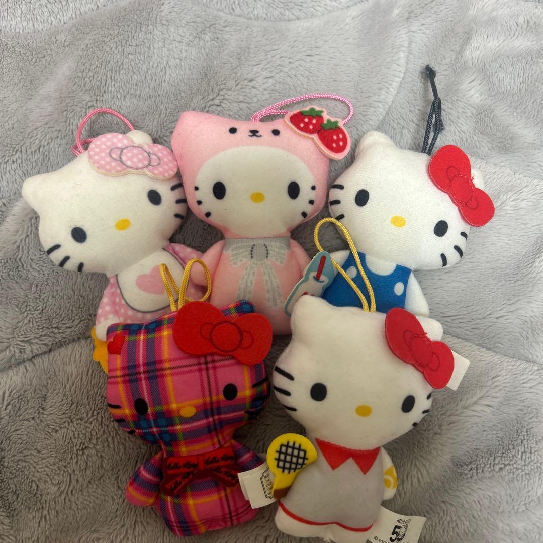 ハローキティ ぬいぐるみ 5体セット - メルカリ
