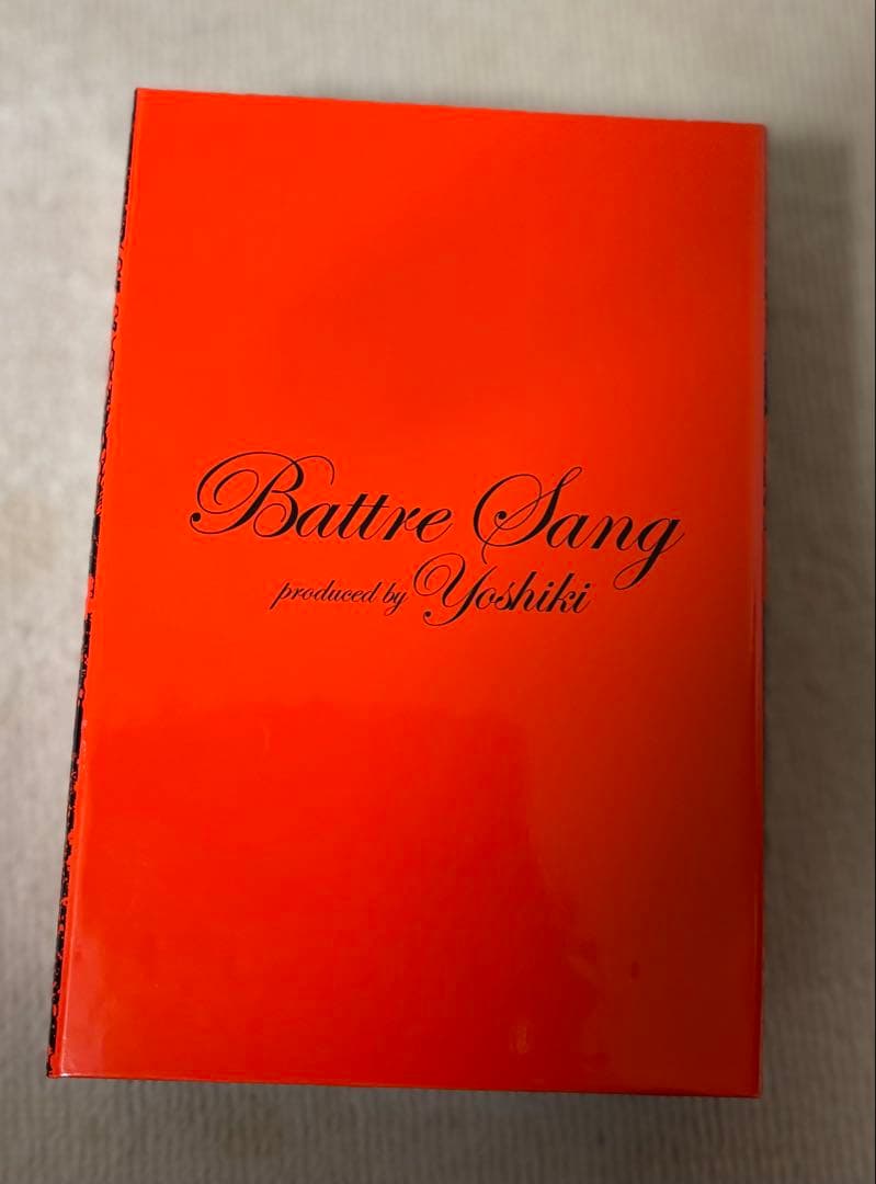 香水『Battre Sang produced by Yoshiki』中古美品 新 モデル
