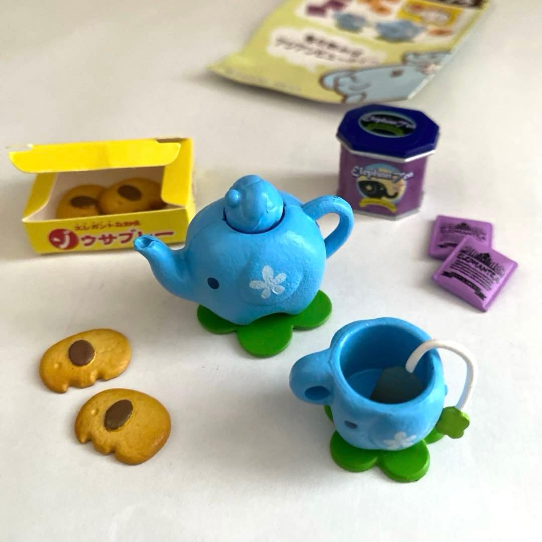 リーメント ぷちサンプルシリーズ はらぺこ動物村 1.紅茶をどうゾウ