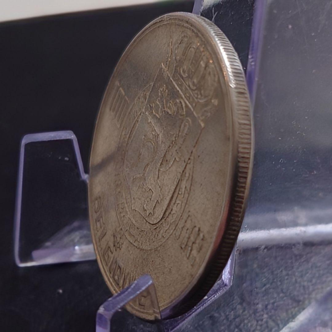 1954年 ベルギー銀貨 100フラン レオポルド3世銀貨 silver835 - メルカリ