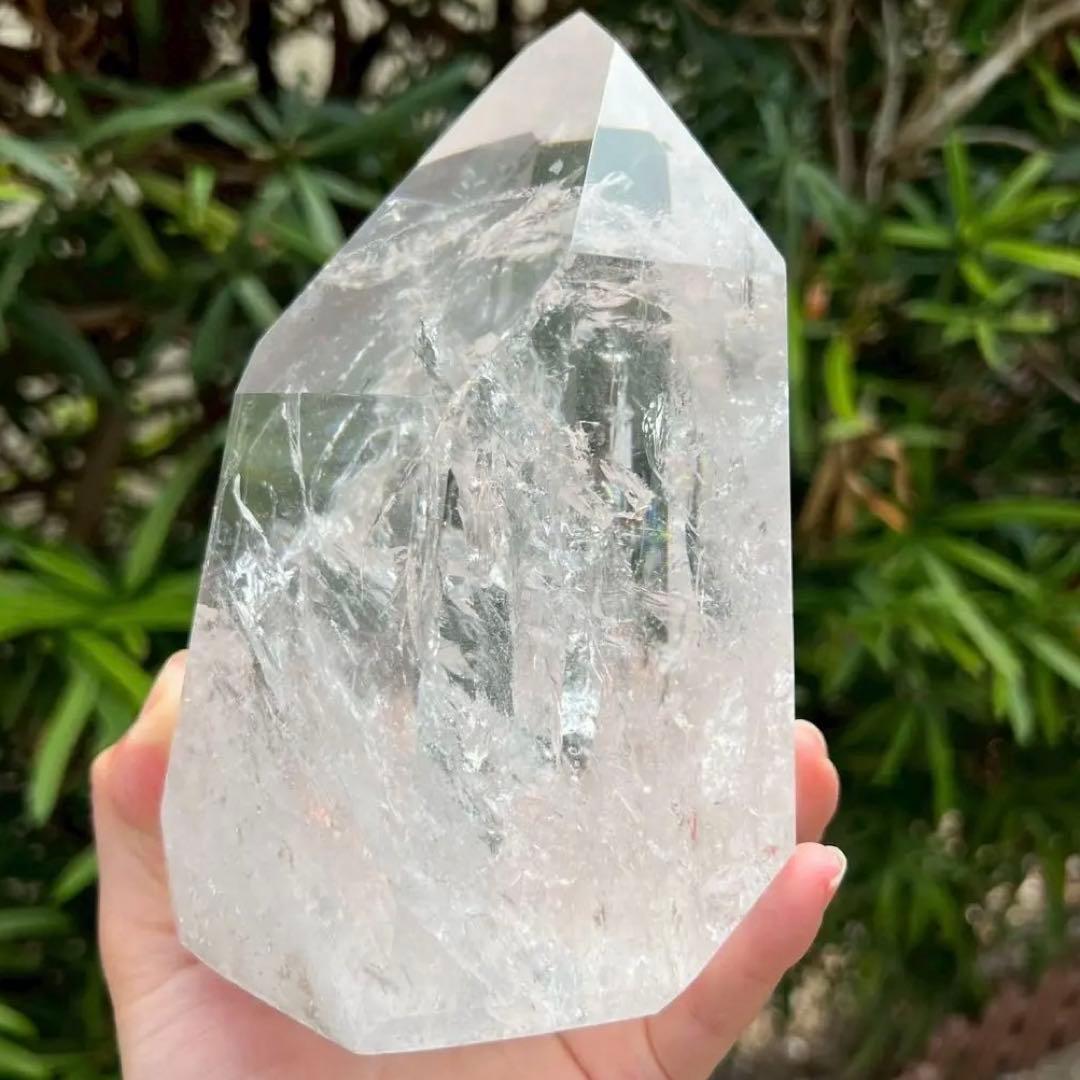 ✳️☆幻宝☆極品極上ハイパワー水晶☆レインボー レムリアンシード