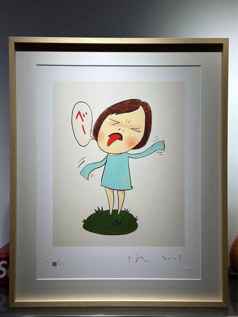 奈良美智 版画「べー Beah!」 - メルカリ