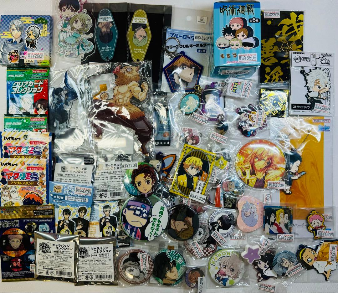 アニメグッズなど 120サイズ ノンジャンル 大量 まとめ売り 約200点