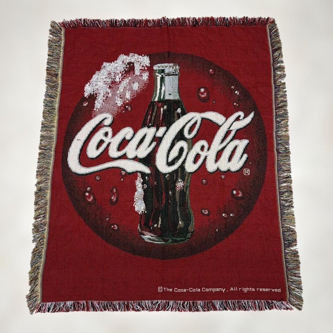 コカコーラ ブランケット マルチカバー ソファカバー ラグ 125x105