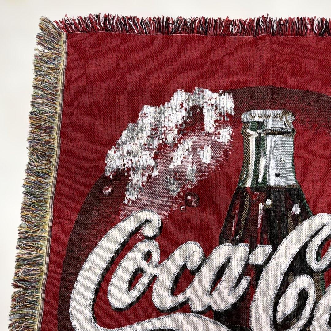 コカコーラ ブランケット マルチカバー ソファカバー ラグ 125x105