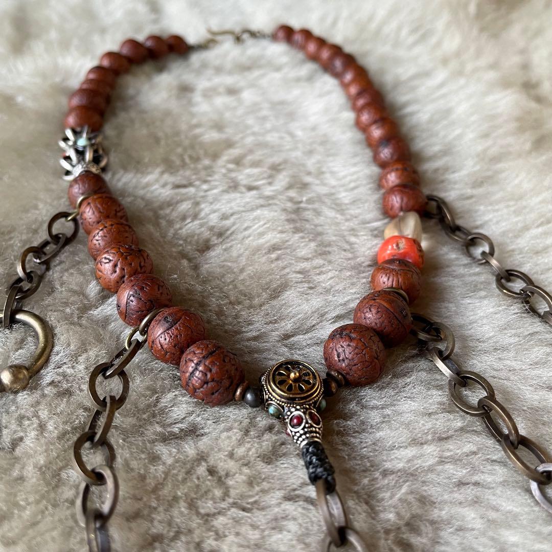 Forgotten Tibet ①鳳眼菩提樹necklace & Amulets