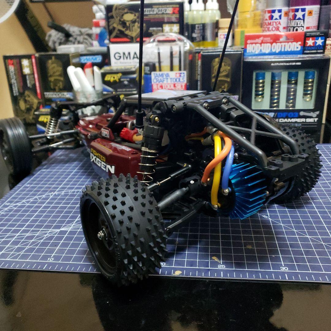 タミヤ 2025 DT04 ファイターネクスジェン カスタム ブラシレスセット