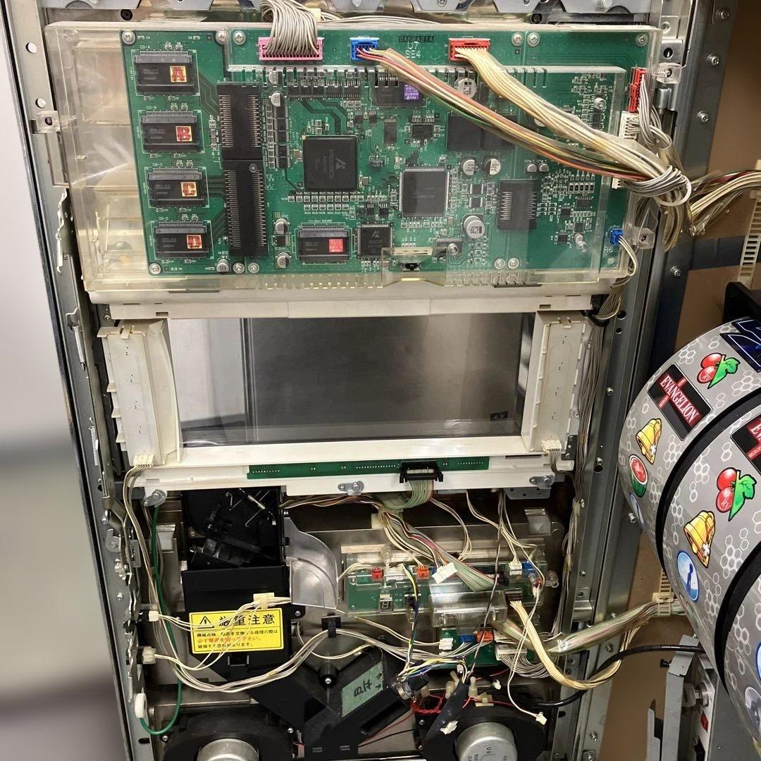 新世紀エヴァンゲリオン 約束の時 スロット台 パチスロ実機 コイン不要