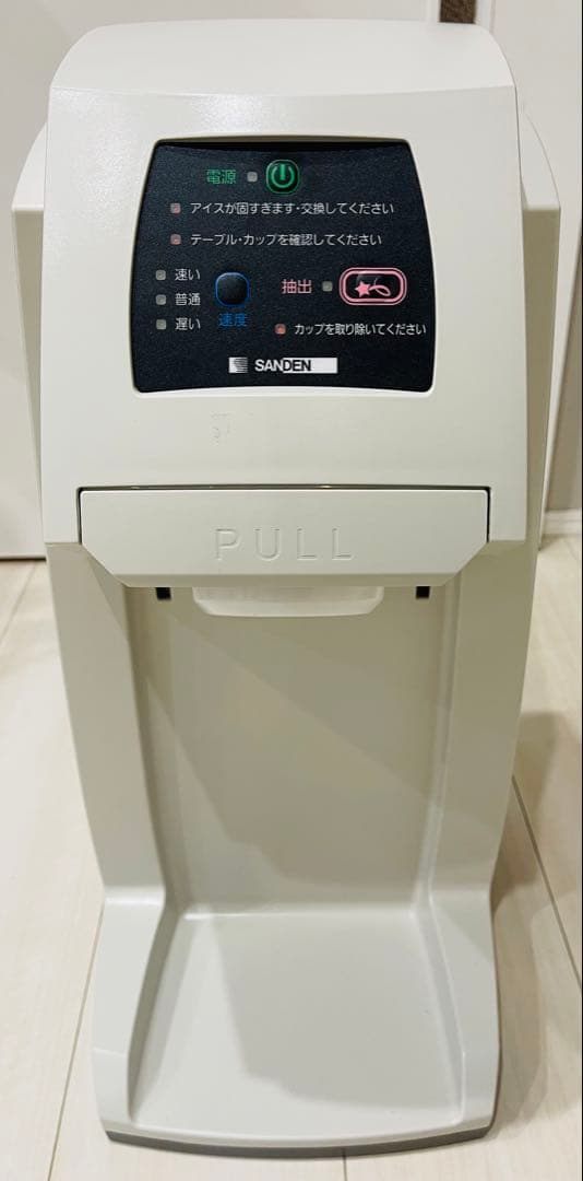 サンデンワンショットOS3ソフトアイス抽出機 CIM-10A 業務用 厨房機器