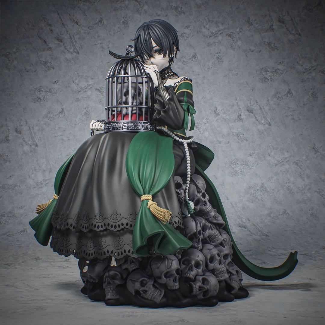 黒執事 シエル 美女 ガレージキット ガレキ 未塗装未組立 スケール画像