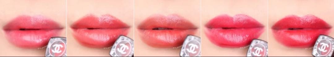 CHANEL ROUGE COCO BLOOM 130番代　5色セット 新色レビュー】ルージュ ココ ブルーム ｜CHANELは落ちないのか？色