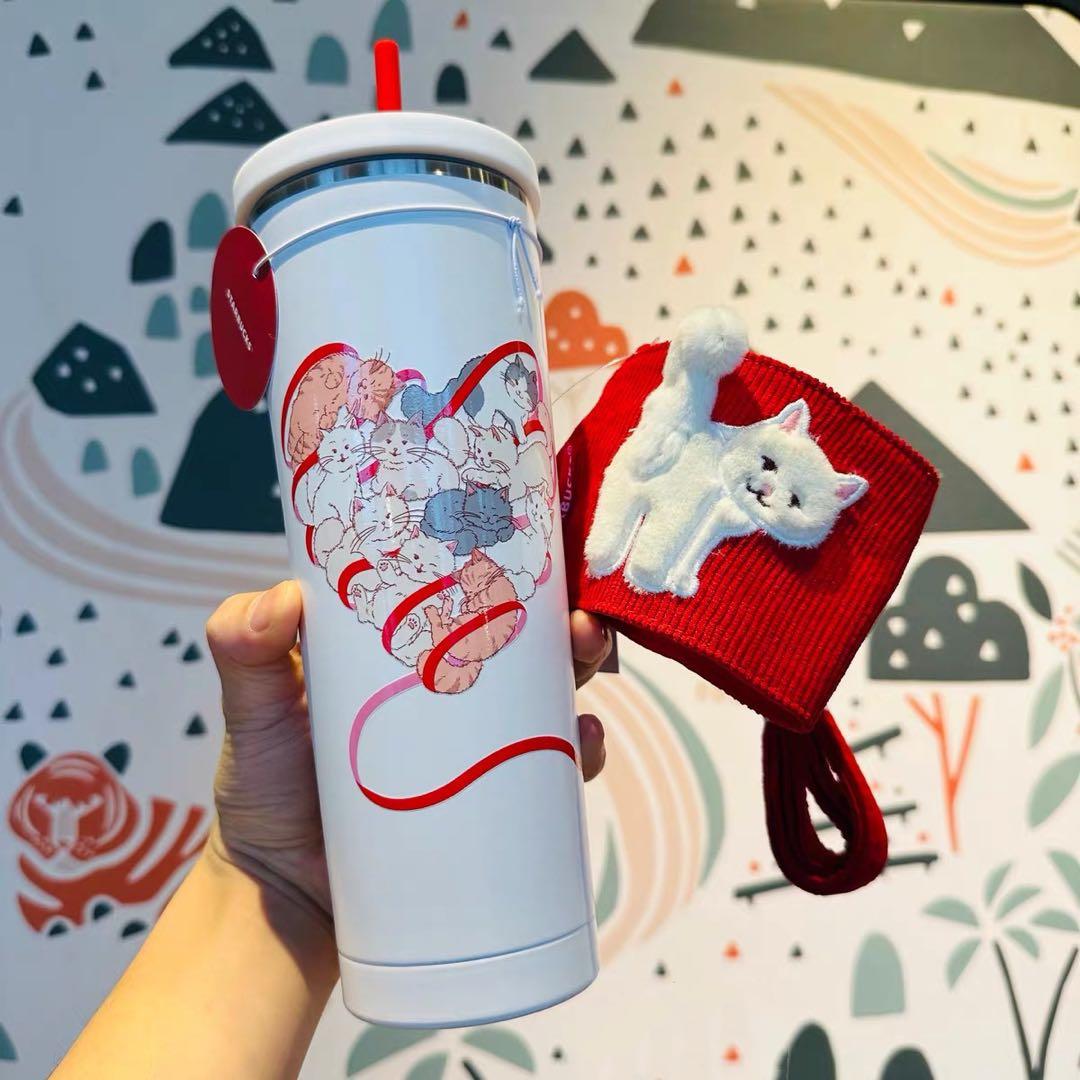 スターバックス海外限定】 バレンタインシリーズ ステンレスタンブラー
