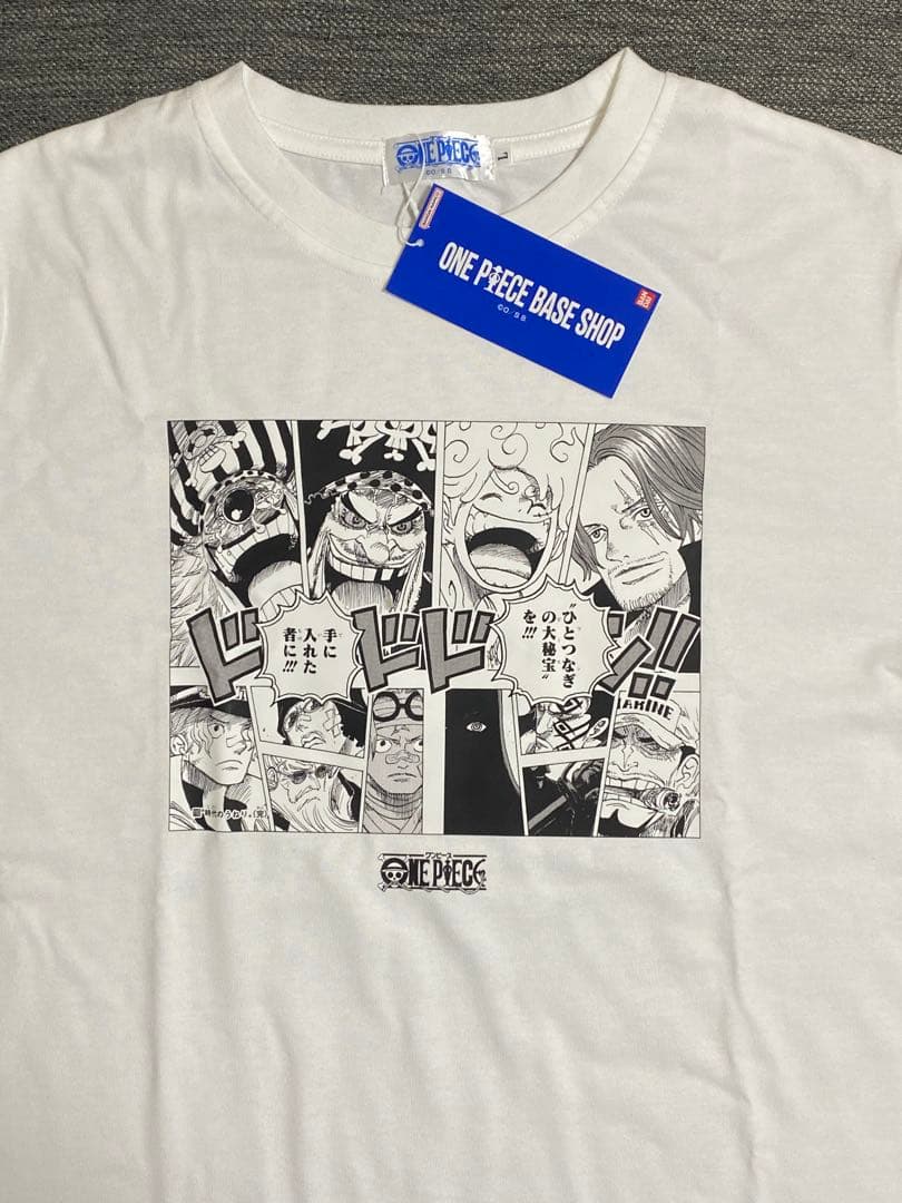 匿名配送】ONE PIECE BASE SHOP オリジナルTシャツ 巾着付き