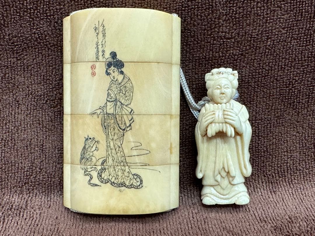 和装小物　印籠　根付　置物　古美術品　 細密細工　骨董 SPECIAL NEWS】世界のコレクターに注目される 「根付・印籠」など