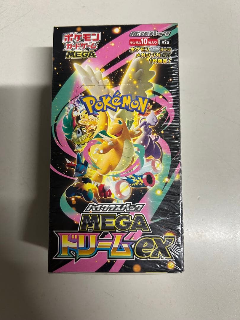 ポケモンカード MEGAドリームex BOX シュリンク付き - メルカリ