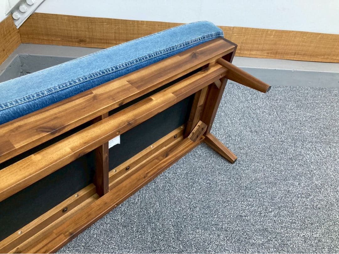 うぃりー 様専用 SWELLA スウェラ ベンチソファ 直接引取り可 pga90