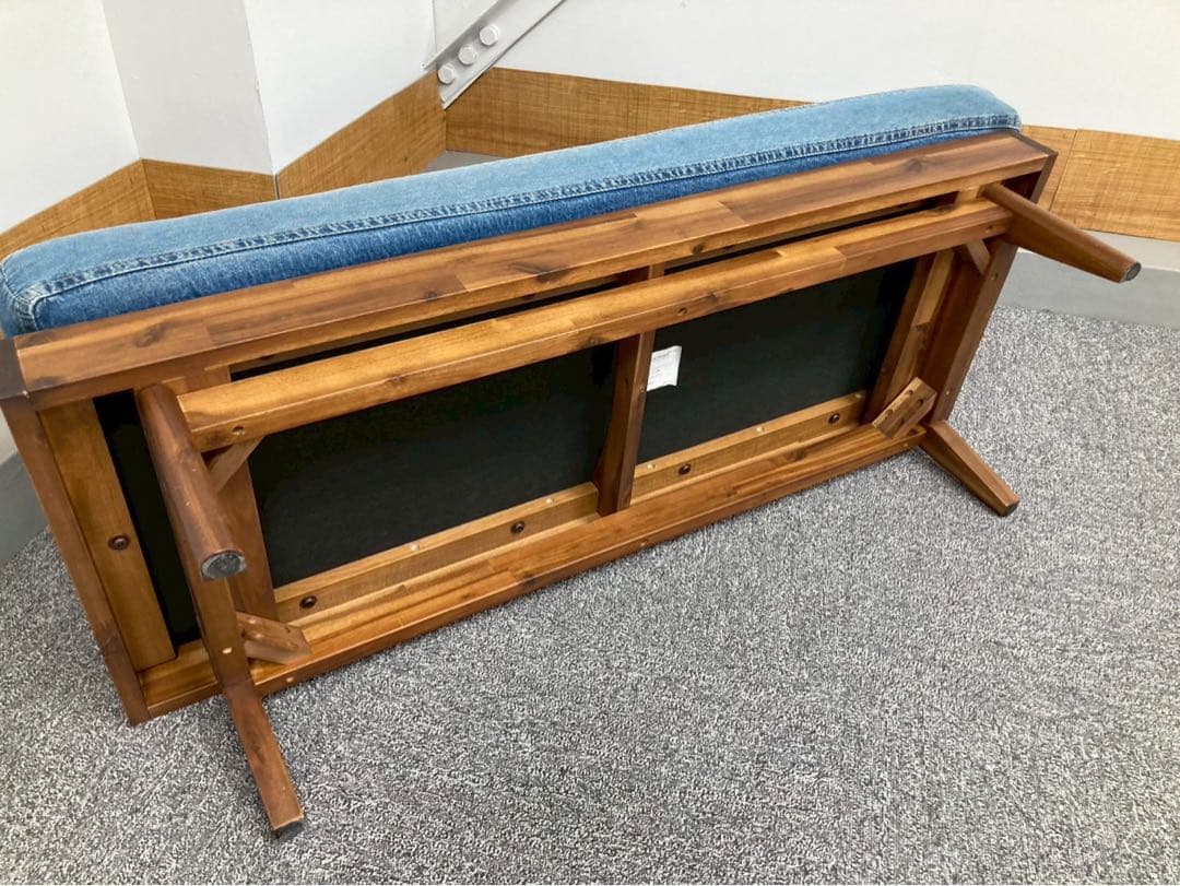 うぃりー 様専用 SWELLA スウェラ ベンチソファ 直接引取り可 pga90