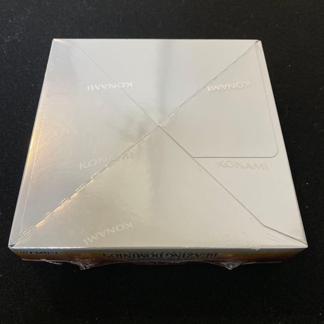 新品未開封シュリンク付き】遊戯王 ブレイジング ドミニオン 4box