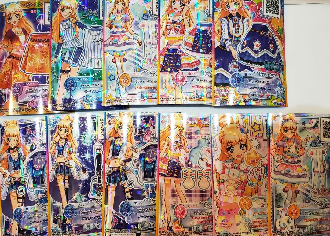 ドリーミングプリンセス サイン入り アイカツオンパレード プレミアム