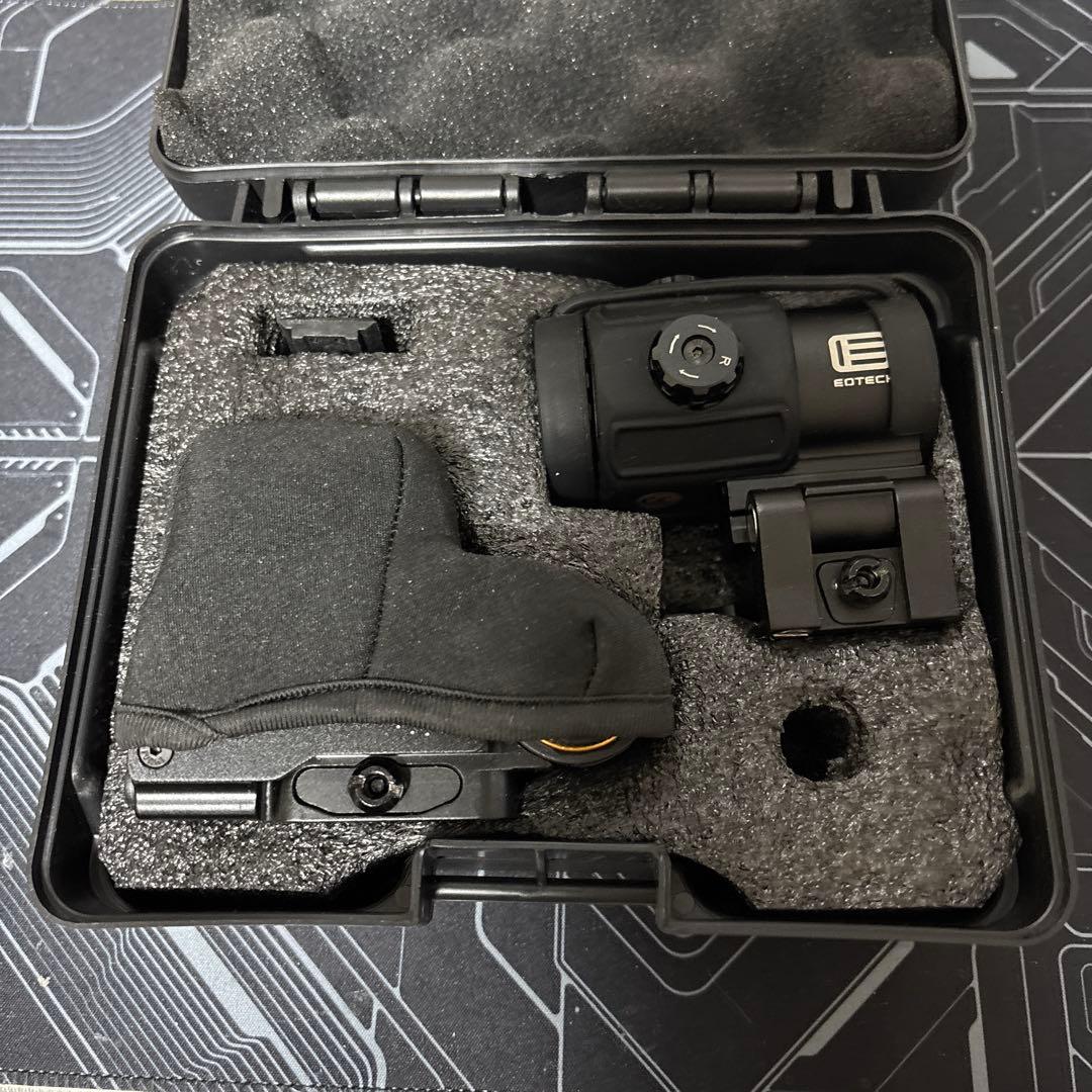 EQTechホロサイトレプリカG43＋EXPSブラック⭕️値段交渉可 Evolution Gear 製 】 EOTech EXPS3-0 Holosight & G43 Magnifier