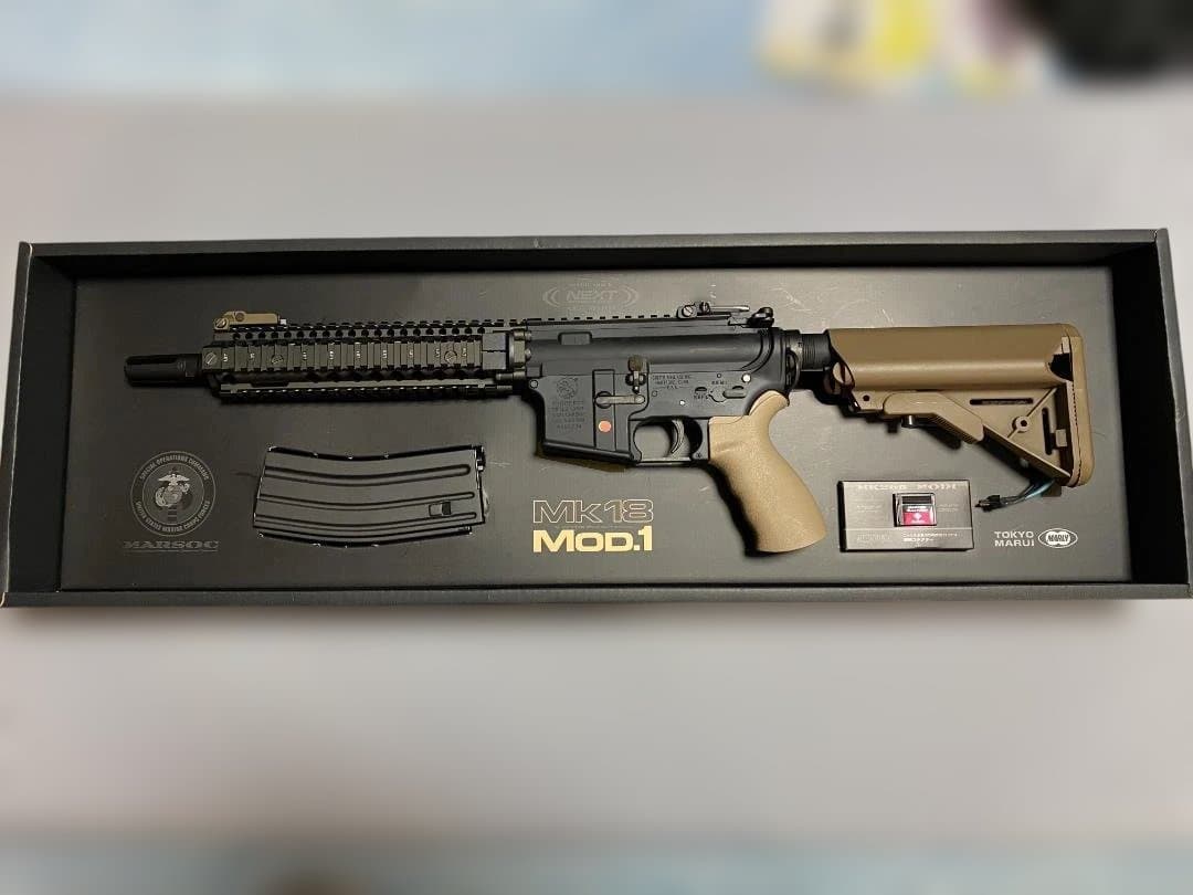 MK18 MOD.1 次世代電動ガン 【リポバッテリー仕様化】 Amazon | 東京マルイ MK18 Mod.1 FDE 次世代電動ガン G-FORCE リポ
