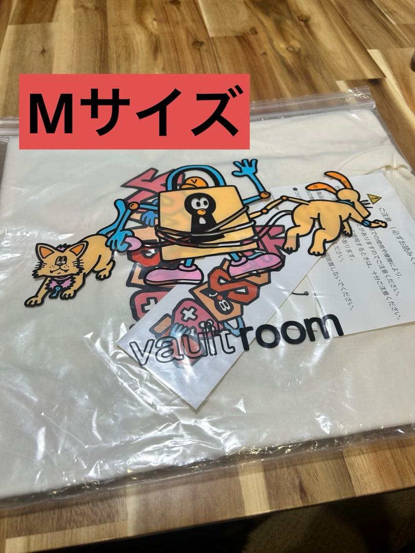 YOASOBI ワンダラ vaultroom Tシャツ Mサイズ オフホワイト YOASOBI ワンダラ vaultroom Tシャツ Mサイズ オフホワイト - メルカリ