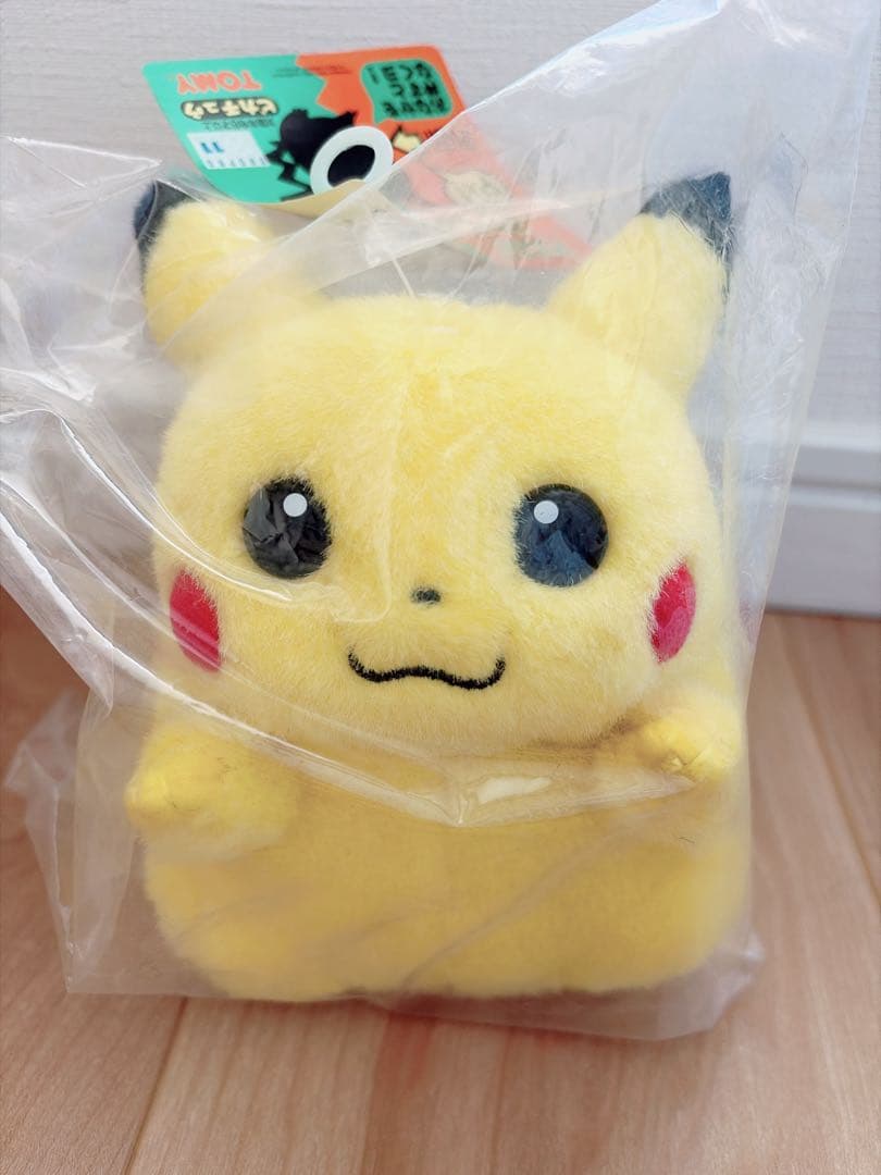 ピカチュウ ぬいぐるみ　TOMY 初期 TOMY トミー ポケモン ピカチュウ ぬいぐるみ 初期 初代 ファスナー