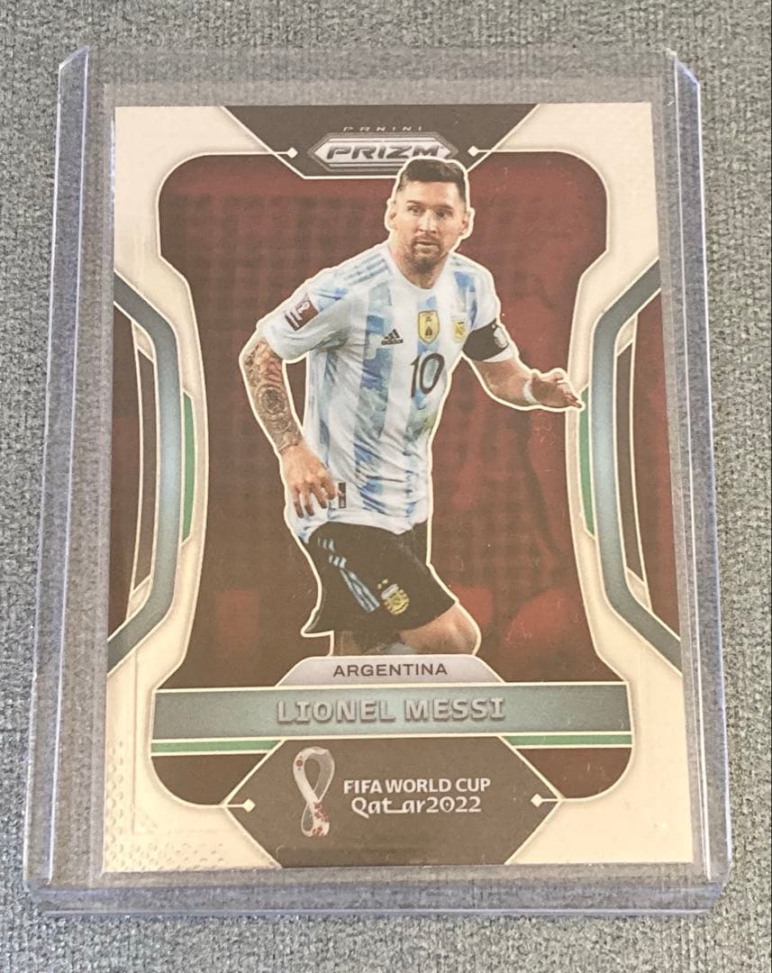 リオネル メッシ Panini Prizm W杯 Silver Prizm