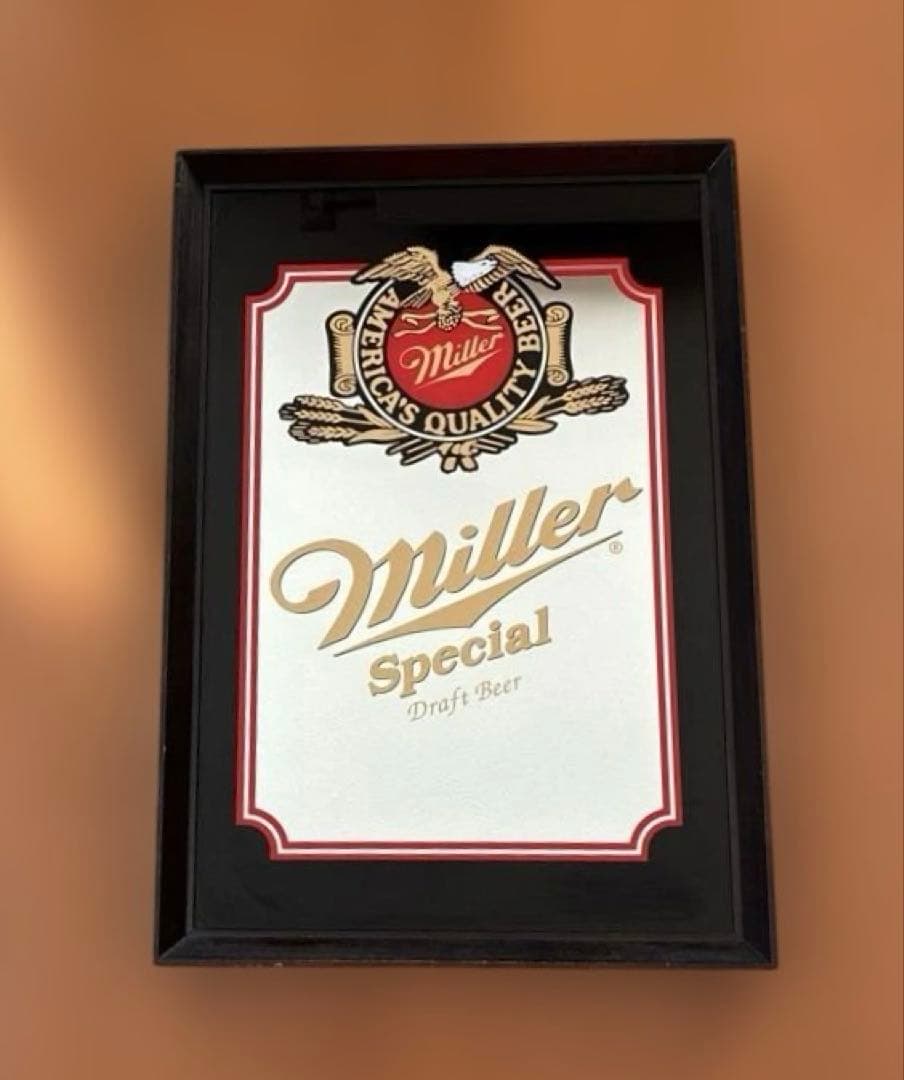 ヴィンテージ】Miller Special Draft Beer パブミラー - メルカリ