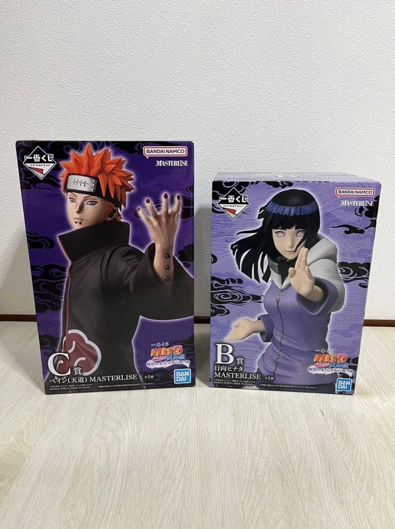 NARUTO ナルト疾風伝 一番くじ B賞 日向ヒナタ C賞 ペイン(天道