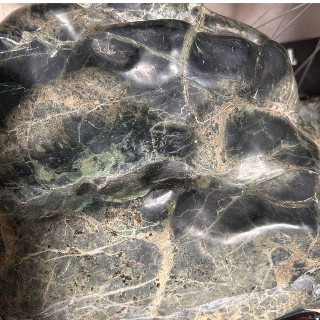 天然石 水石 鑑賞用 蛇紋石 原石 パワーストーン