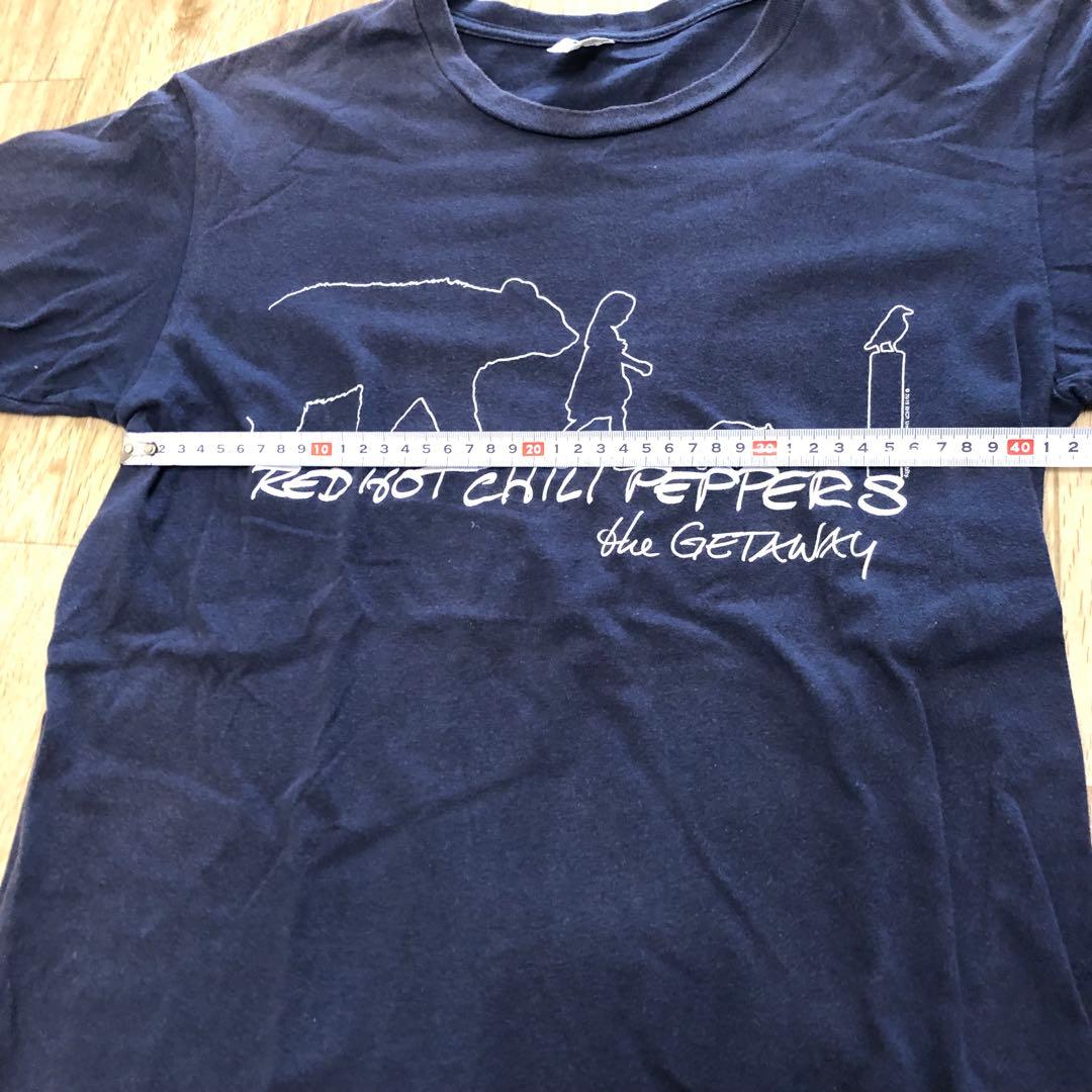 RED HOT CHILI PEPPERS Tシャツ ネイビー gateway - メルカリ