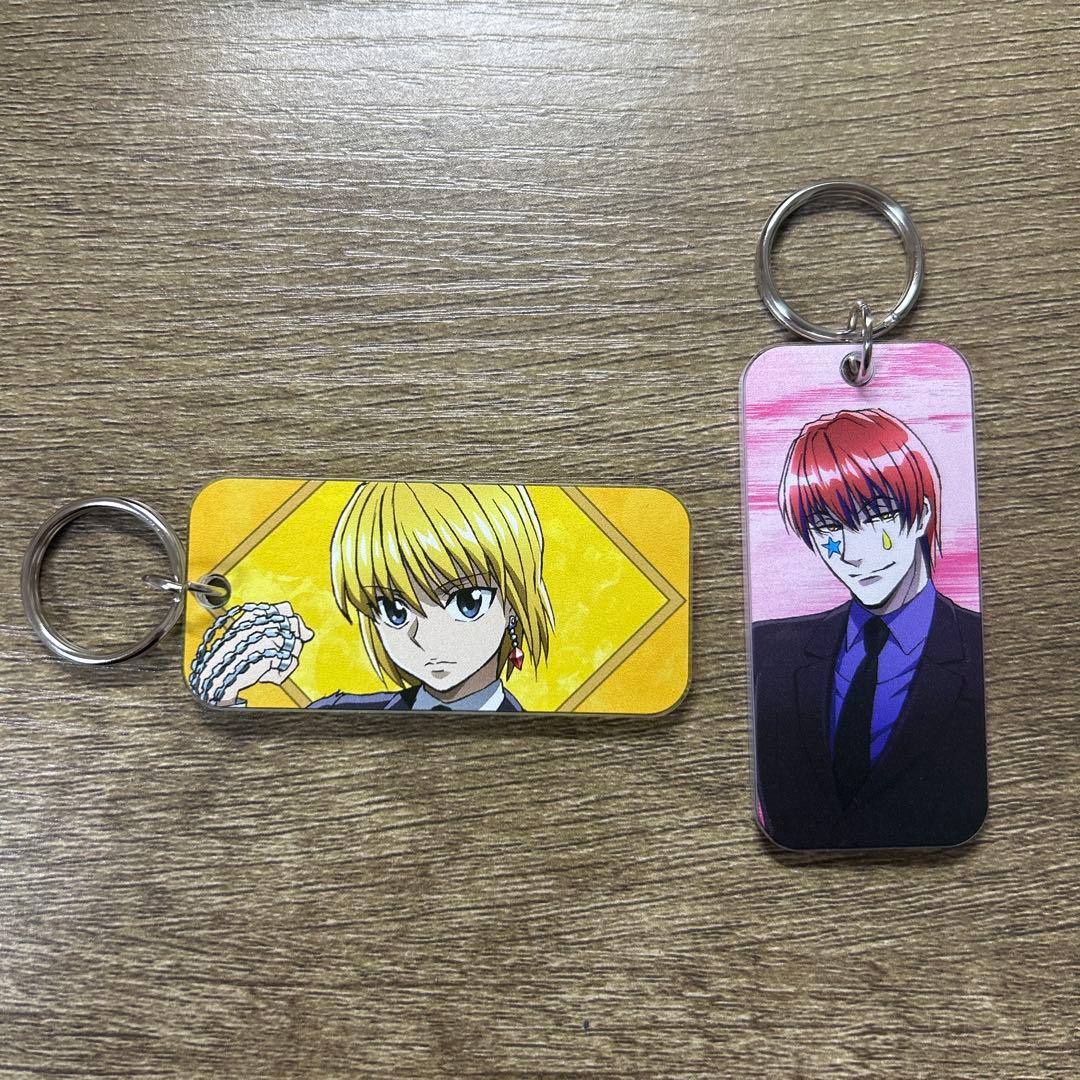 HUNTER × HUNTER スーツ アクリルキータグ クラピカ ヒソカ - メルカリ